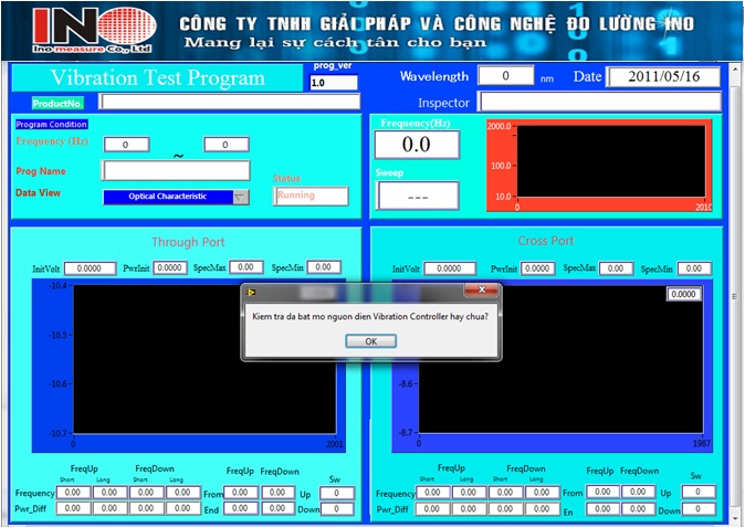 Vibration testing, test rung, Thử nghiệm rung, thử nghiệm tần số, dao động