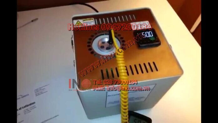 Cách sử dụng thiết bị hiệu cuẩn nhiệt độ type Dry Block Temperature_INO Việt Nam