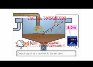 Đo mức bùn dùng WESS ENV100 với công nghệ siêu âm_ INO Việt Nam