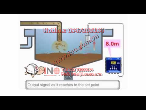 Đo mức bùn dùng WESS ENV100 với công nghệ siêu âm_ INO Việt Nam