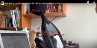 Ứng dụng và các tính năng của máy phân tích âm thanh đo và giám sát tiếng ồn