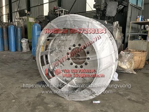 Gia công cánh quạt ly tâm trung áp D1100 – SUS304