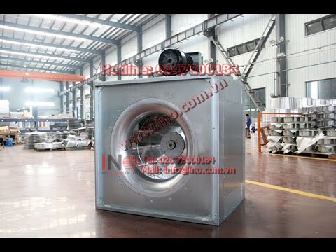 Inline Square Centrifugal Fan Model ISQ