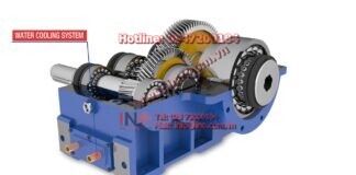 Technical Animation of JS Helical Extruder Gearbox | Extruder Helical Gear Reducer | JS Gears