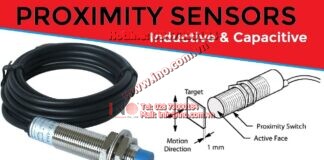 Inductive & Capacitive Proximity Sensor as Object Detector