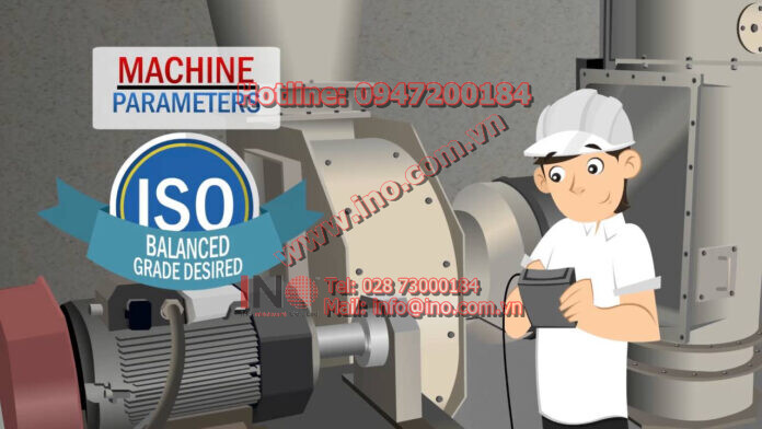 The basic steps for single plane balancing by PRUFTECHNIK