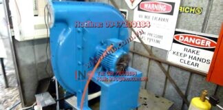 Industrial Centrifugal Blower Open Test Run