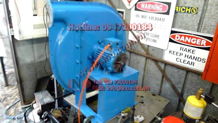 Industrial Centrifugal Blower Open Test Run