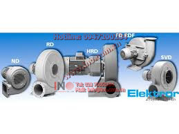Elektror Series Electrical connection of an industrial blower