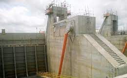 Radial Gate Hydraulic Cylinder Installation