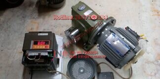 TATUNG 1HP 1400rpm – PEI GONG PAEL80 1:60 gear Reducer