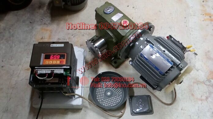 TATUNG 1HP 1400rpm – PEI GONG PAEL80 1:60 gear Reducer
