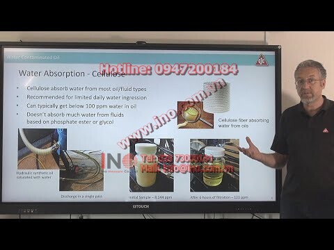 Strategies for Removing Water from Specialized Lubricants, CJC Video June 2020