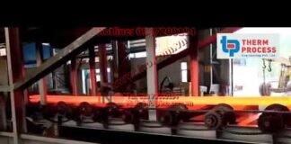 Quench Operation for 1 TPH Roller Hearth Furnace