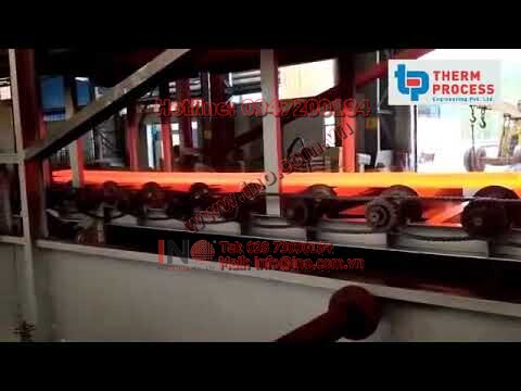 Quench Operation for 1 TPH Roller Hearth Furnace