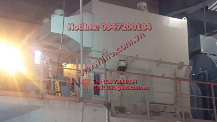 Elin MV motor 6.3 MW 13.8 KV first start with load cement mill.