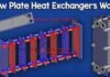 Plate Heat Exchanger, How it works – working principle hvac industrial engineering phx heat transfer