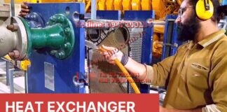 HEAT EXCHANGER MAINTENANCE PARALLEL FLOW PLATE TYPE (URDU/HINDI/ENGLISH) KHAN ENGINEERING