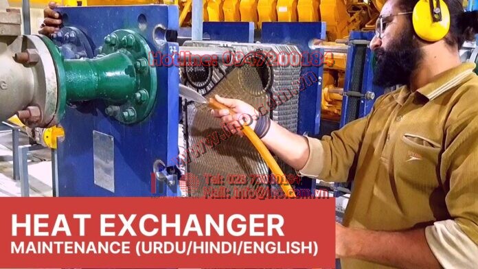 HEAT EXCHANGER MAINTENANCE PARALLEL FLOW PLATE TYPE (URDU/HINDI/ENGLISH) KHAN ENGINEERING