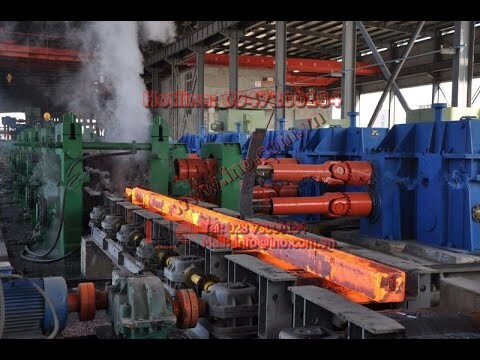 Induction heating furnace & rolling mill process steel plate