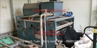 Môi trường – Xử lý nước thải – Thiết bị – MÁY ÉP BÙN BĂNG TẢI