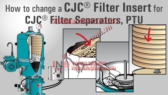 Filter Insert Replacement, CJC Offline Filter Separators