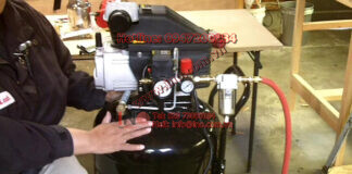 Air Compressor, Line Setup and How to Use Air Tools for Beginners