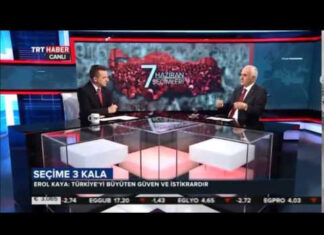 Güven Kepçe Makine – İstanbul Milletvekili Erol Kaya TRT Haber’de Konuk Odası Programı