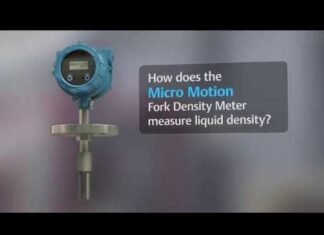 Liquid Density Meter from Emerson Micro Motion