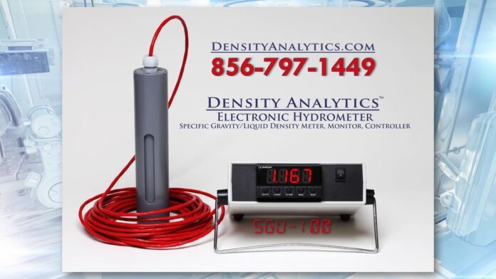 Density Meter Operating Principle by Density Analytics – Liquid Density Meter, Monitor, Controller