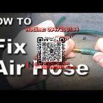 How to Repair Leaking Air Compressor Hose