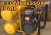 Air Compressor Repair – Leaking Line Fitting/Check Valve