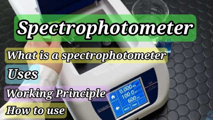 The Spectrophotometer: Working principle, Uses, How to use (Complete guidelines)