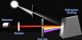 How does a spectrophotometer work?