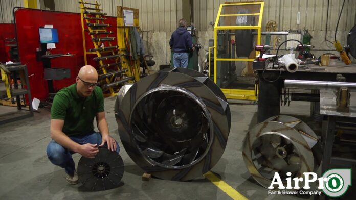 Radial Fan Wheel Pressure Blower