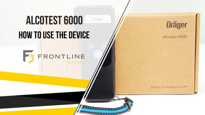 How Do I Use the Drager Alcotest 6000 Breathalyser Alcohol Screening Device