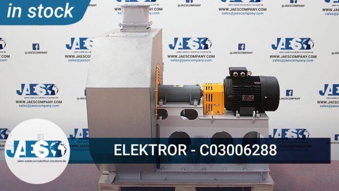 ELEKTROR C03006288 (IN STOCK) Fan CFH3 224-C-LG0-132S – Ventilatore
