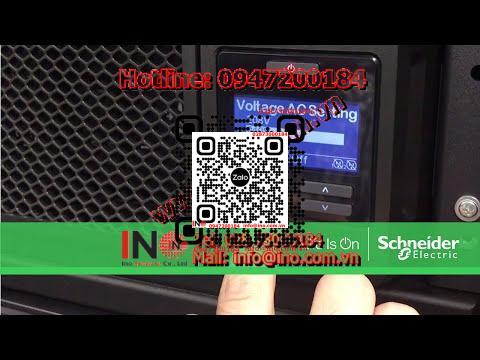 Configuring Smart-UPS Online SRT for 240V Output via Display | Schneider Electric Support