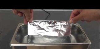 Testing the performance and quality of your ultrasonic cleaner – foil test