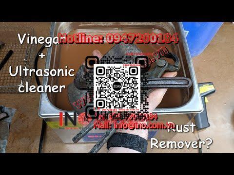 Is Vinegar + Ultrasonic Cleaner Effective Against Rust?