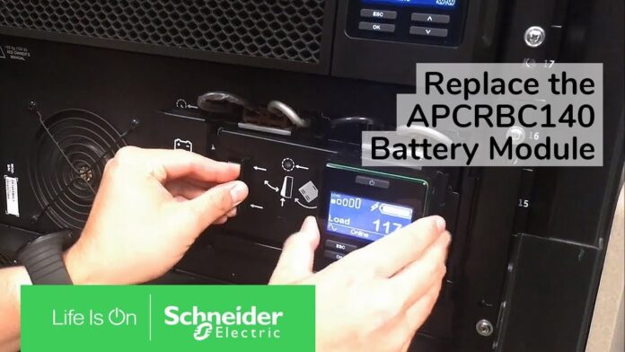 Replacing the APCRBC140 Battery Module in SURT or SRT Series Smart-UPS | Schneider Electric Support