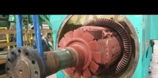 Rotor Removal on Large Industrial Generator