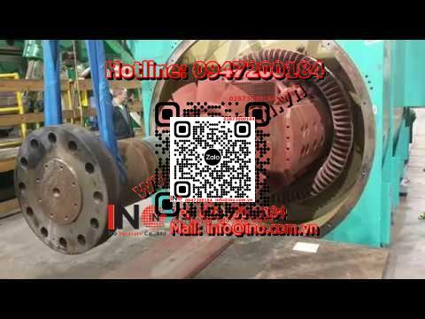 Rotor Removal on Large Industrial Generator