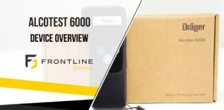 Overview of the Drager Alcotest 6000 Breathalyser Alcohol Screening Device