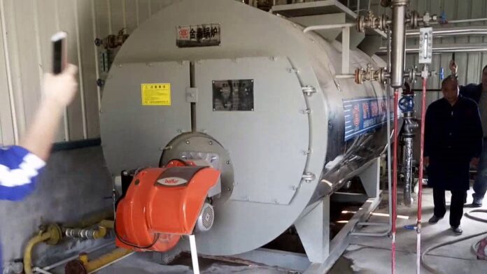 gas/oil fired steam boiler operation