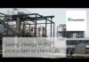 Saving energy in the production of chemicals