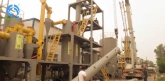 the newest energy-saving city wsate biomass gasification power plant for government project