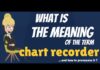 What is CHART RECORDER? What doe CHART RECORDER mean? CHART RECORDER meaning & explanation
