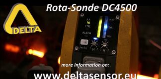 Scanning Hot Metal Detector Rota-Sonde DC4500 DELTA