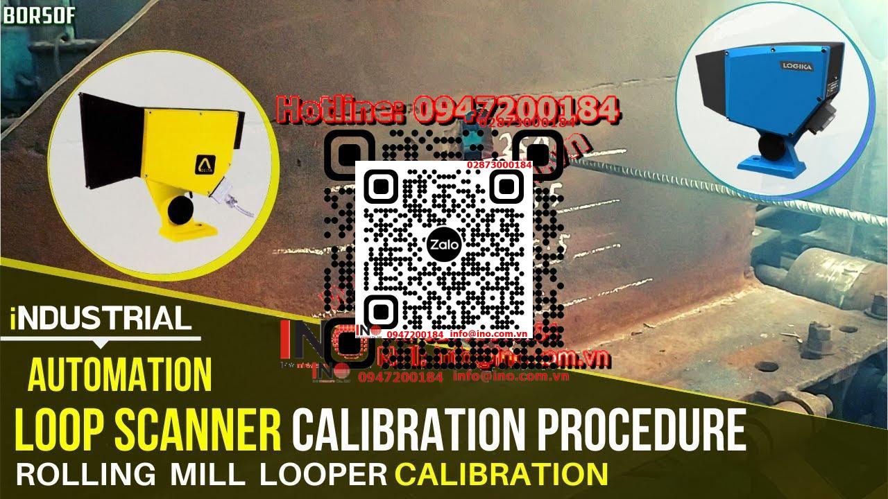 Loop Scanner Calibration Procedure | Rolling Mill Looper Calibration ...